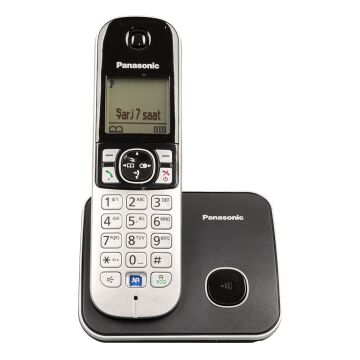 Panasonic KX-TG6811 Dect Telsiz Telefon Siyah