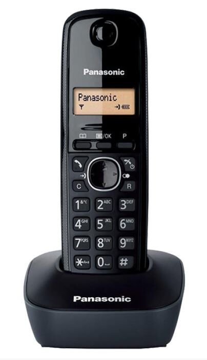 Panasonic KX-TG6811 Dect Telsiz Telefon Siyah