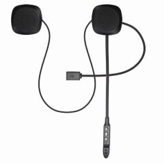 Powermaster PM-14283 Bluetooth'lu Şarjlı Kask İçi Motosiklet Hoparlör ve Mikrofon Seti