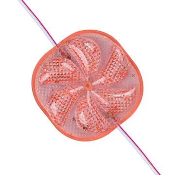 PowerMaster (20 Adet) PM-14705 12 Volt 3 Watt Kırmızı Sabit 6565-2835 Modül Led 65x65x12mm