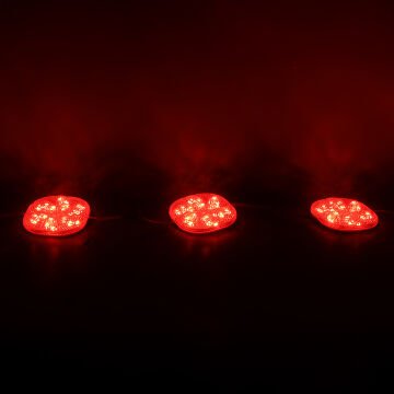 PowerMaster (20 Adet) PM-14705 12 Volt 3 Watt Kırmızı Sabit 6565-2835 Modül Led 65x65x12mm