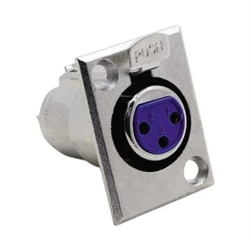 3 Pin XLR Dişi Canon Şase Konnektör CK114 ( TOPLAM  10 ADET  GÖNDERİLECEKTİR )