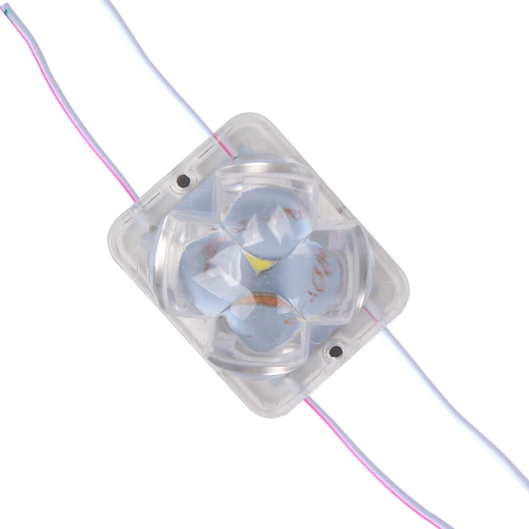 Powermaster (20 Adet) PM-14719 12 Volt 2 Watt Soğuk Beyaz Sabit 4333-3030 Modül Led 43x33x28mm