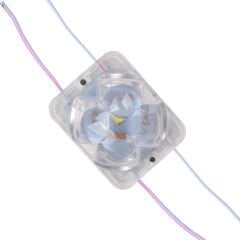 Powermaster (20 Adet) PM-14719 12 Volt 2 Watt Soğuk Beyaz Sabit 4333-3030 Modül Led 43x33x28mm