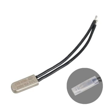 80 C Termik Fuse Kablolu Metal 10A (IC-270)