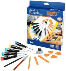 Jakemy JM-9101 Evrensel Cep Telefon Tamir Seti 15 Parça