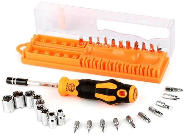 Jakemy JM-6095 31 Parça Profesyonel Tornavida Seti