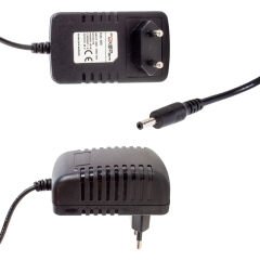 Powermaster PM-620 18 Volt - 1 Amper 3.5*1.35 Mm Uçlu Plastik Kasa Priz Tipi Adaptör