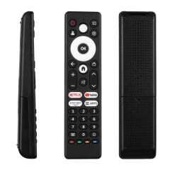 Arçelik A65 E 795 B, XVC18700-AA Beko B43 D 697 B Grundig G43 GJF 6000B, 55 GKU 700, 43 GJU 7000B, 75 GJU 7000B, 75 GKU 700 Netflix Youtube Prime APPS Ses Komutsuz Lcd Led Tv Kumandası