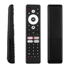 Arçelik A65 E 795 B, XVC18700-AA Beko B43 D 697 B Grundig G43 GJF 6000B, 55 GKU 700, 43 GJU 7000B, 75 GJU 7000B, 75 GKU 700 Netflix Youtube Prime APPS Ses Komutlu Lcd Led Tv Kumandası