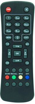 Amstrad Mini Scart Uydu Alıcı Kumanda