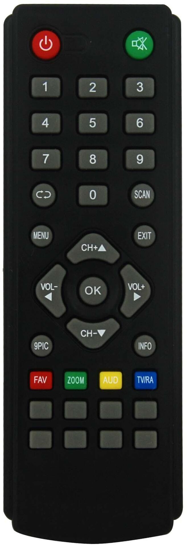 Hiremco Mini Ft Remote Control Uydu Kumandası 1608