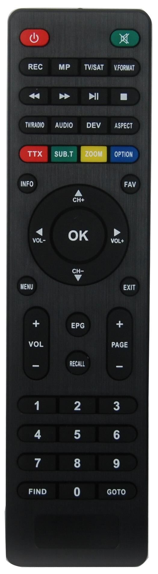 Trident 7000 Mini Hd Uydu Kumandası 1610