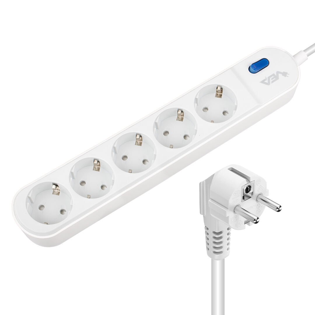 Vea VE-VEGA105 A Class 5'li Anahtarlı 1.5 Metre Akım Korumalı Priz