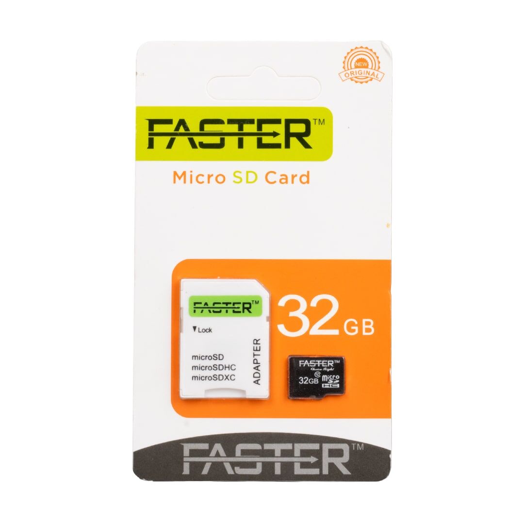 Faster 32 Gb Micro SD Hafıza Kartı