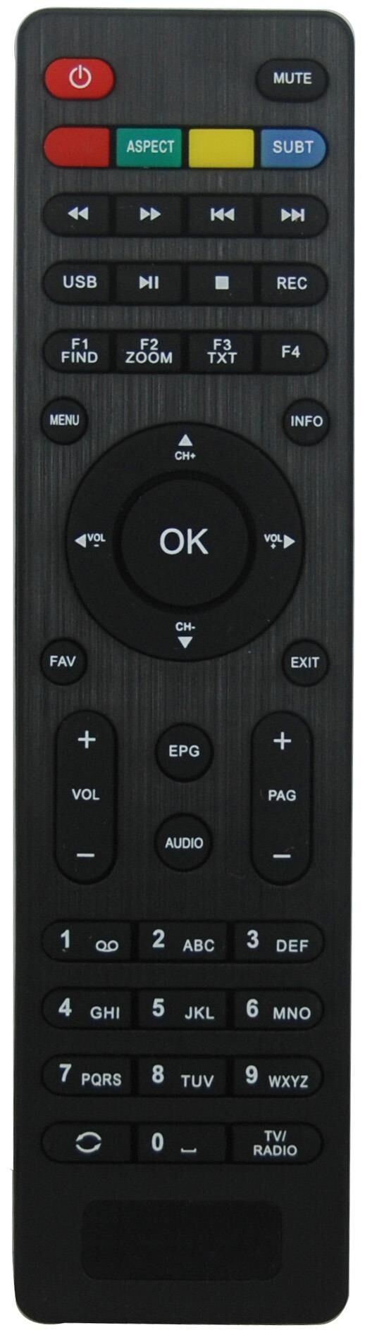 Trıdent 7000 Mını Hd Wisman Al-6000 Hd Uydu Kumandası 1613