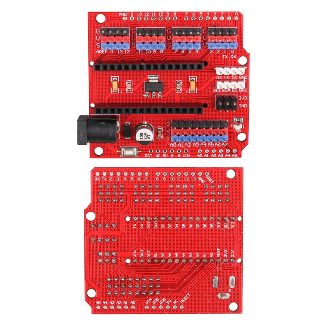 Arduino Uno Sensor Shield V5.0 (Sensör Genişletme Kartı)