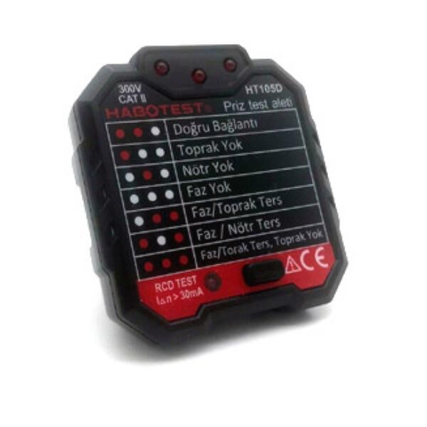 Habotest Priz Test Aleti HT 105D