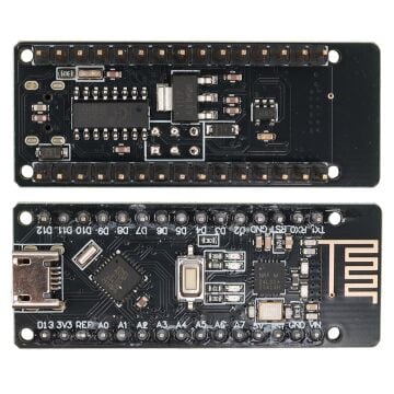 Arduino Nano V3.0 Uyumlu NRF24L01+ Entegreli Micro USB RF-Nano Geliştirme Kartı