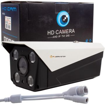 PowerMaster PM-19419 3-4MP IPC 4 Warm Led Metal Kasa Poeli IP Bullet Kamera