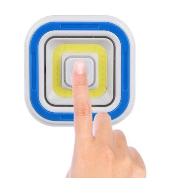 Powermaster PM-6937 Cob Ledli Pilli Uzaktan Kumandalı Tekli Lamba