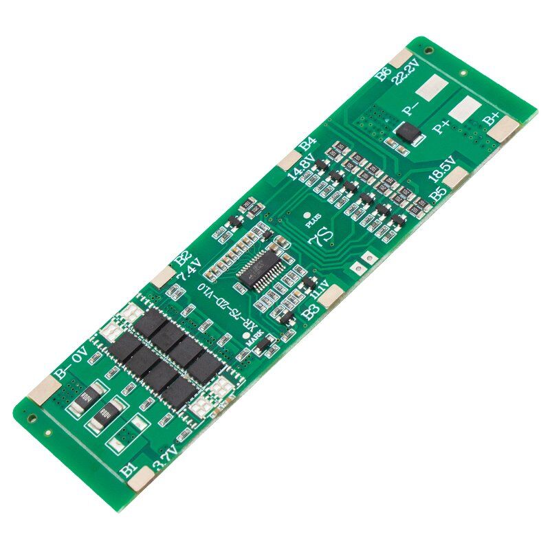 Weko BMS-7082 7S 15A BMS Devresi Lityum Batarya Şarj Modülü (108X34X2.7mm)