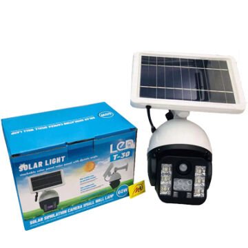 Powermaster T-30 Solar Panelli Hareket Sensörlü Ledli Maket Kamera