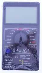 Tenon DT-860D Dijital Multimetre Ölçü Aleti Büyük Geniş Ekran Siyah