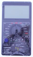 Tenon DT-860D Dijital Multimetre Ölçü Aleti Büyük Geniş Ekran Siyah