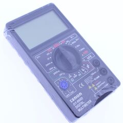 Tenon DT-860D Dijital Multimetre Ölçü Aleti Büyük Geniş Ekran Siyah