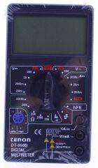 Tenon DT-860D Dijital Multimetre Ölçü Aleti Büyük Geniş Ekran Siyah