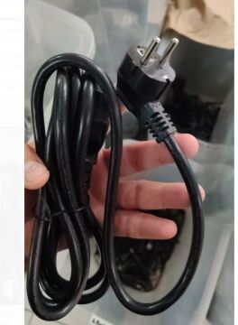 Powermaster PM-26081 3x1 Mm Siyah 2.5 Metre C7 Power Güç Kablosu