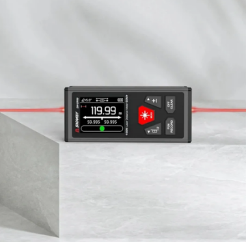 SW-DR60 Çift Yön Lazerli Lazermetre 60m+60m | Dikey ve Yatay Ölçüm