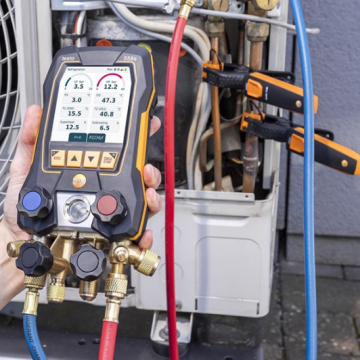 Testo 558S Dokunmatik Ekranlı Akıllı Manifold Vakum Seti