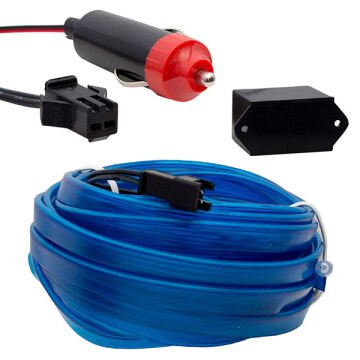 Powermaster 5 Metre Mavi Araç İçi Neon İp Aydınlatma