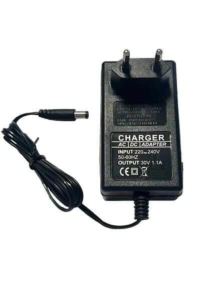 Bosch Dyson Philips Fakir  Dreame 30 Volt 1.1Amper Şarj Adaptörü