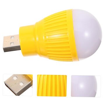 USB GECE LAMBASI MİNİ AMPUL (5'Lİ PAKET)