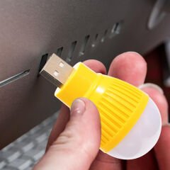 USB GECE LAMBASI MİNİ AMPUL (5'Lİ PAKET)