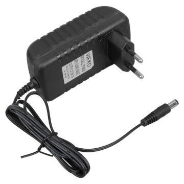 Weko WK-37868 27.6 Volt - 1 Amper 5.5*2.5 Uçlu  Ledli Yerli Üretim Priz Tipi Dikey Süpürge Şarj Adaptörü