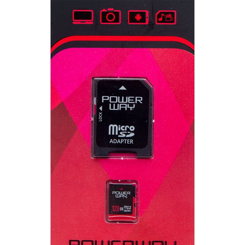 Powerway PWR-128 128 GB Micro SD (Class 10) Hafıza Kartı