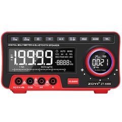 Zoyi ZT-5566 Dijital Ekranlı Masaüstü Multimetre Ölçü Aleti + Bluetooth Hoparlör