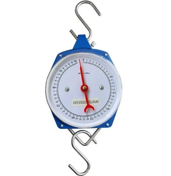 Necklife İbreli Askı Terazi - Hassasiyet: 200 gr Max: 50 kg