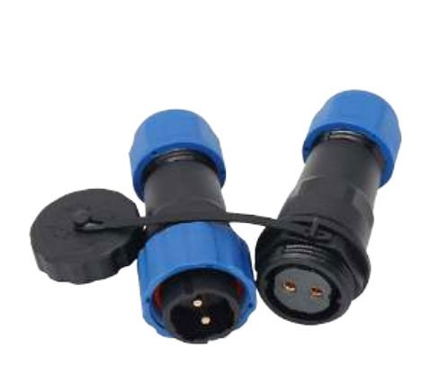 SD16 Su Geçirmez 2 Pin 16 Mm Konnektör Takımı