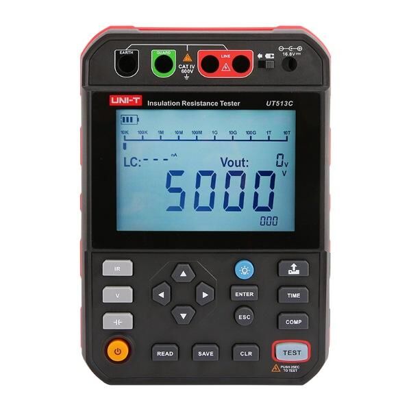 Unit UT-513 İzolasyon Direnci Test Cihazı