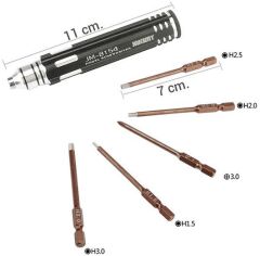 Jakemy JM-8154 6 Parça Tornavida Seti