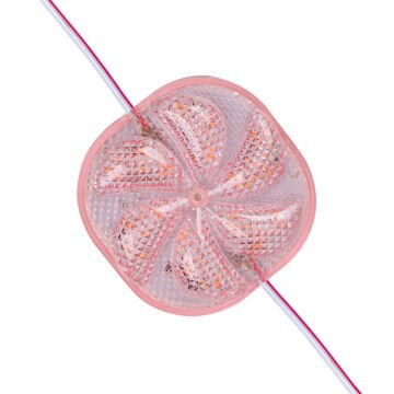 PowerMaster (20 Adet) PM-14709 12 Volt 3 Watt Pembe Sabit 6565-2835 Modül Led 65x65x12mm