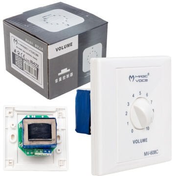 MagicVoice MV-608C 50 Watt Dimmer Trafosuz Priz Tip Volume Kontrol Cihazı