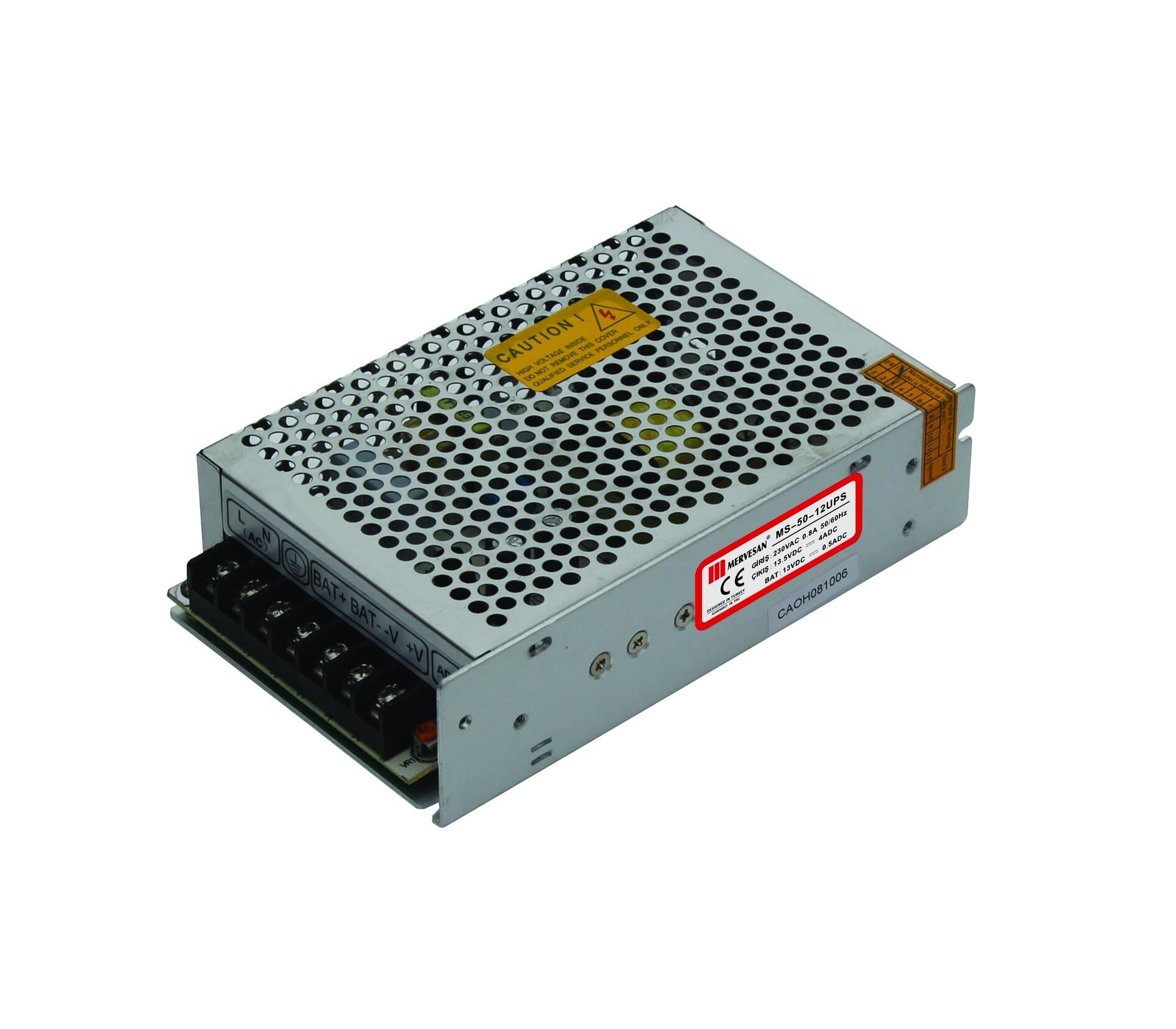 MT-50-12 Ups Akü Şarj Özellikli Smps Adaptör/MS-50-12