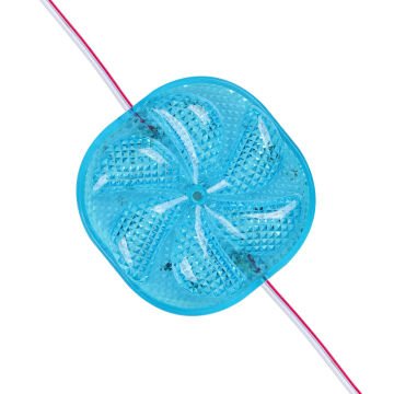 PowerMaster (20 Adet) PM-14706 12 Volt 3 Watt Mavi Sabit 6565-2835 Modül Led 65x65x12mm