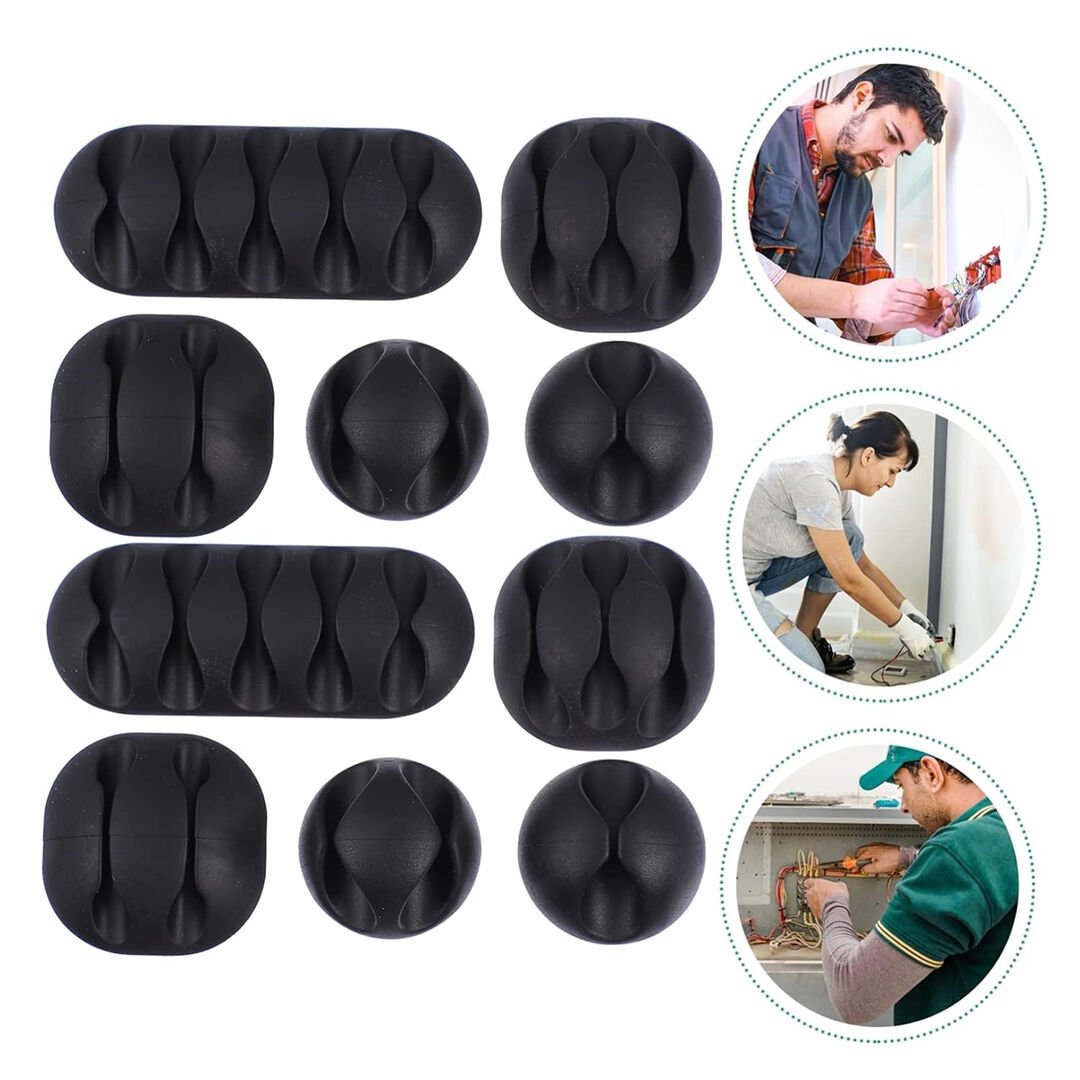 PowerMaster PM-22778 10'lu Kablo Düzenleyici Klips